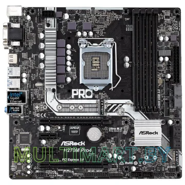 Материнская плата ASRock H270M PRO4